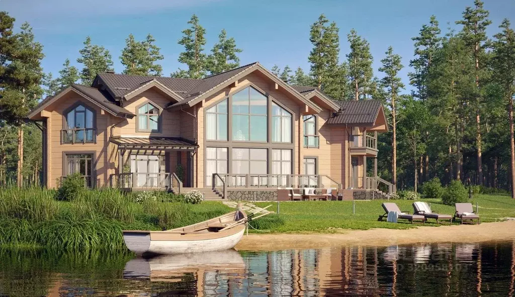 Коттедж в Ленинградская область, Всеволожский район, Куйвозовское ... - Фото 1