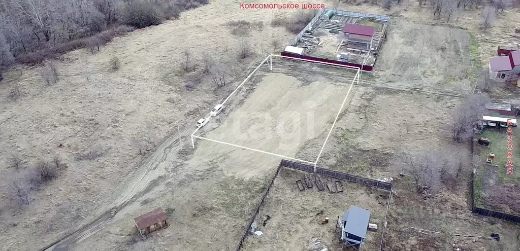Участок в Хабаровский край, Комсомольск-на-Амуре ул. 5-я Силинская, 14 ... - Фото 0