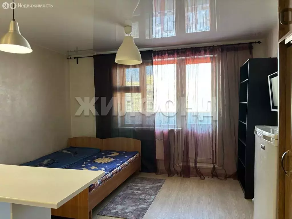 Квартира-студия: Новосибирск, улица Виктора Уса, 15 (24.9 м) - Фото 1