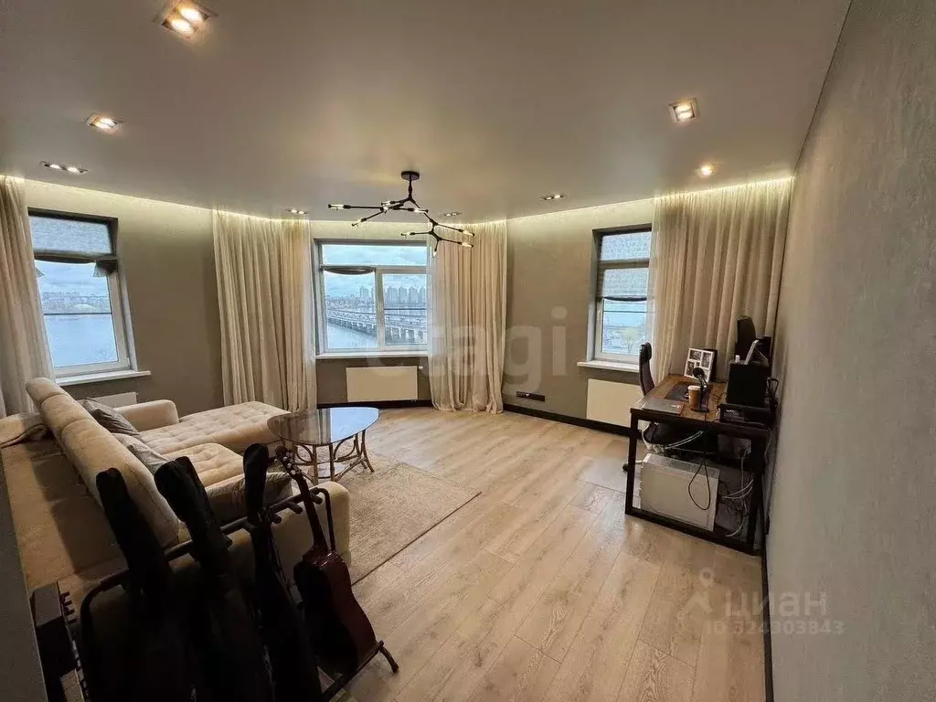 2-к кв. Воронежская область, Воронеж наб. Максима Горького, 49Б (72.7 ... - Фото 1