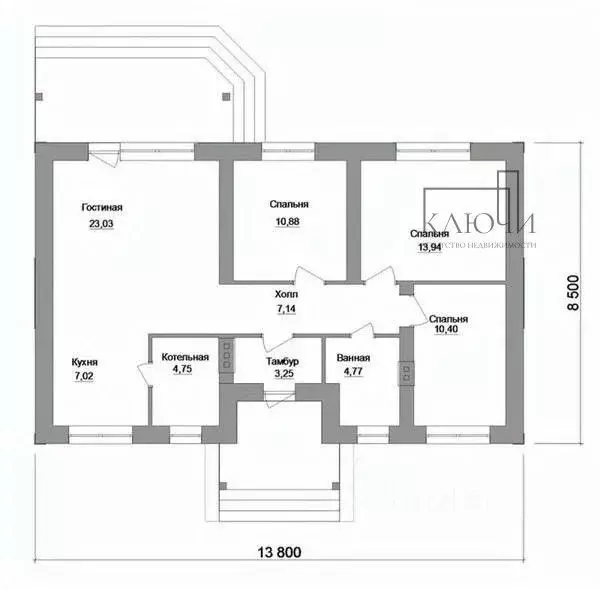 Дом в Челябинская область, Магнитогорск ул. Соборная, 37 (100 м) - Фото 2