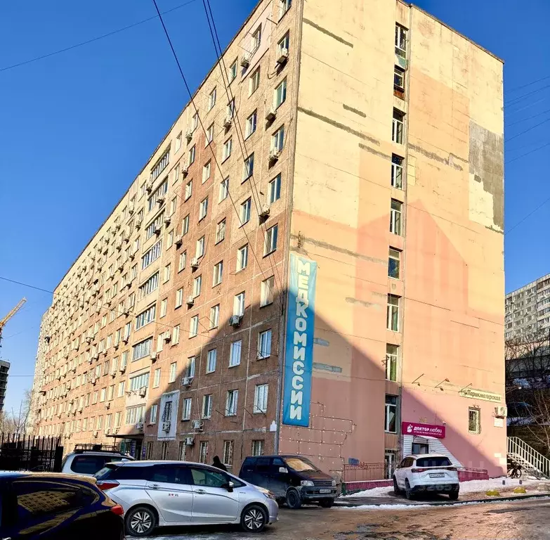 1-к кв. Приморский край, Владивосток Некрасовская ул., 52 (17.0 м) - Фото 2