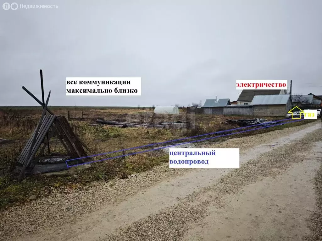 Участок в Красноярское сельское поселение, деревня Сосновка (15 м) - Фото 1