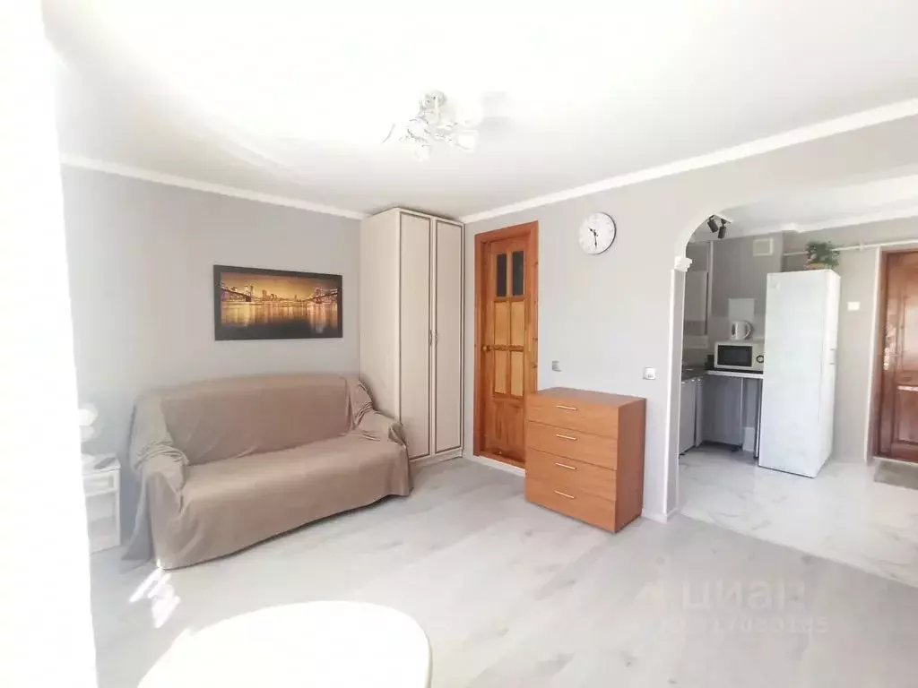 Студия Калининградская область, Зеленоградск ул. Крылова, 8 (30.0 м) - Фото 1