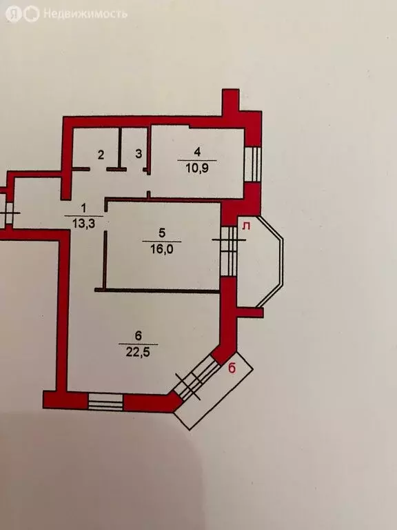 2-комнатная квартира: посёлок городского типа Медведево, Советская ... - Фото 1