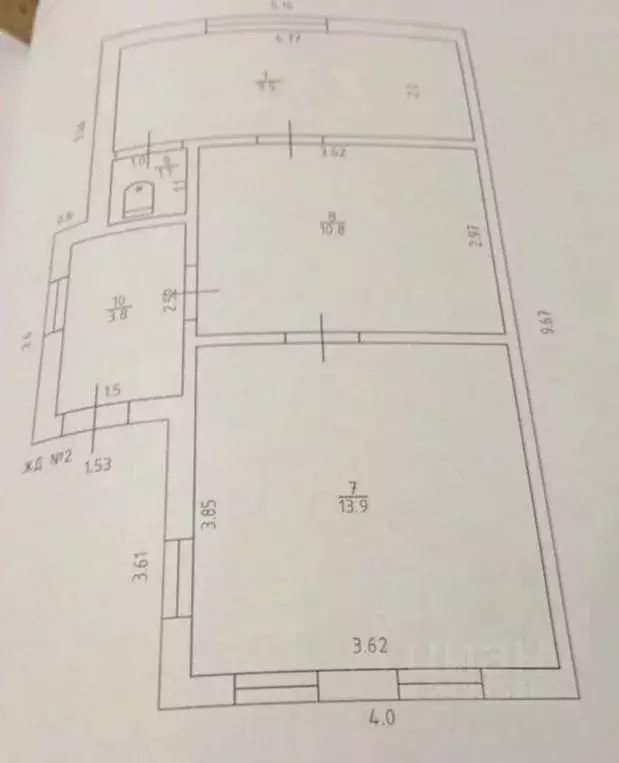 Дом в Алтайский край, Бийск ул. Михаила Калинина, 38 (39 м) - Фото 2