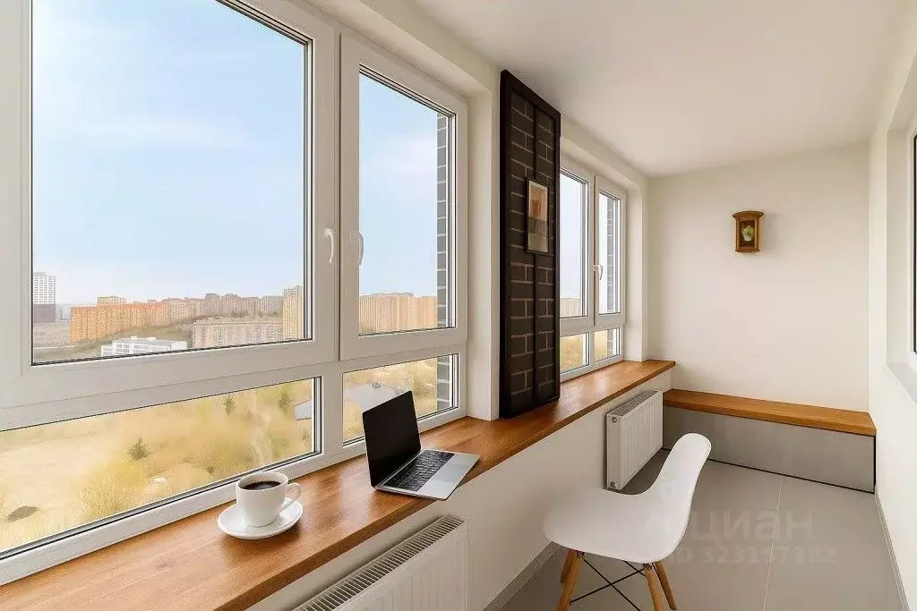 1-к кв. Нижегородская область, Нижний Новгород ул. Родионова, 31 (33.0 ... - Фото 2