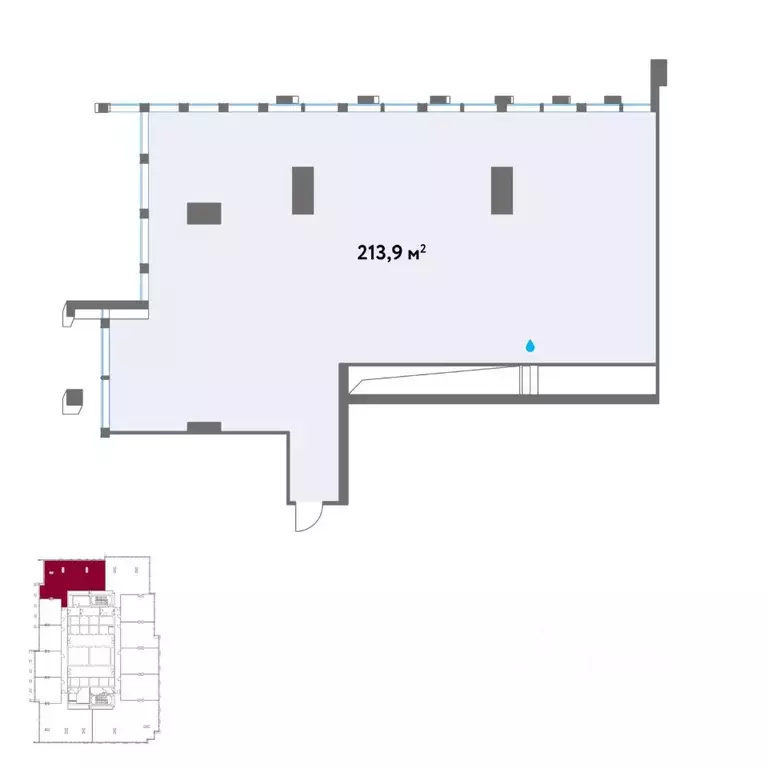 Офис в Москва Кинематографический кв-л,  (214 м) - Фото 2