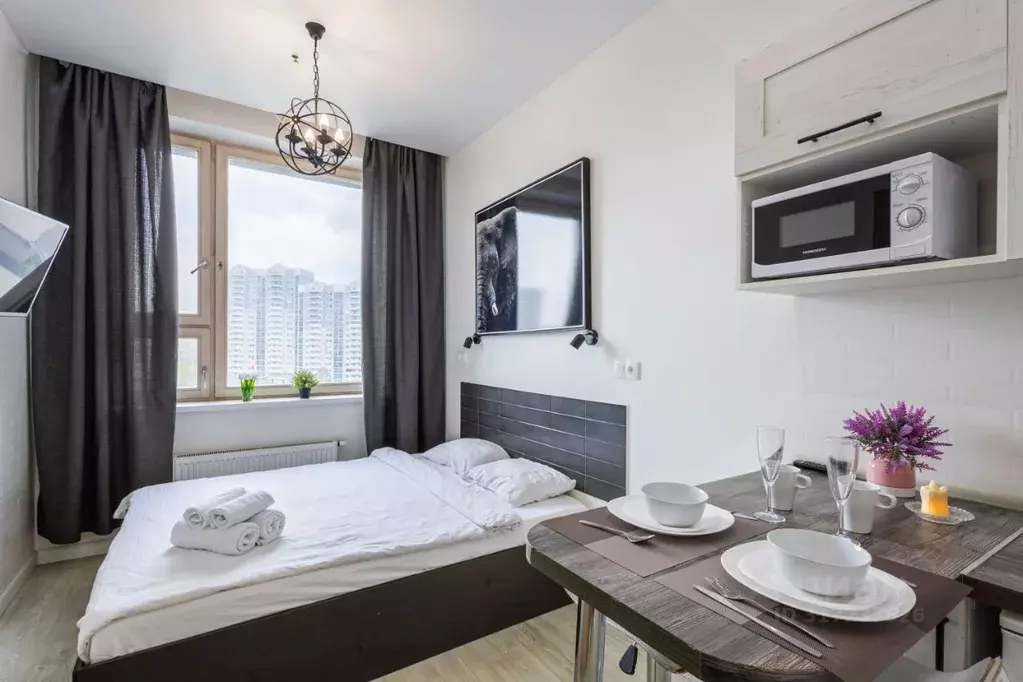 Студия Москва ул. Бутлерова, 7Б (18.0 м) - Фото 0