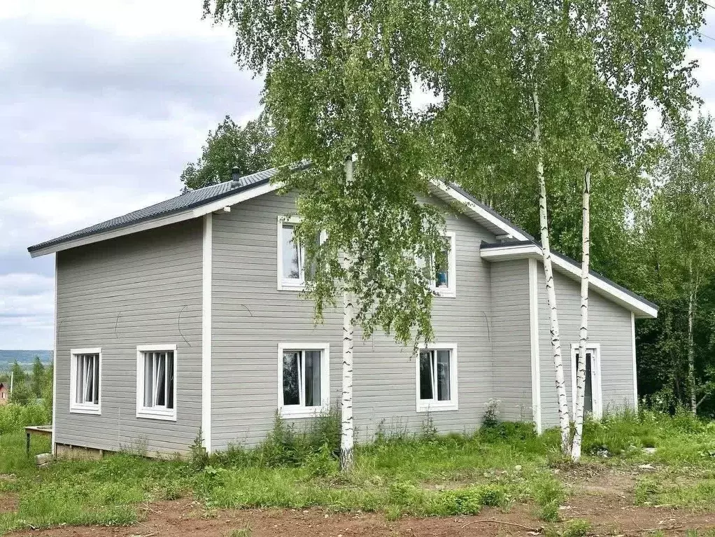 Дом в Пермский край, Добрянский муниципальный округ, д. Городище 43 ... - Фото 1