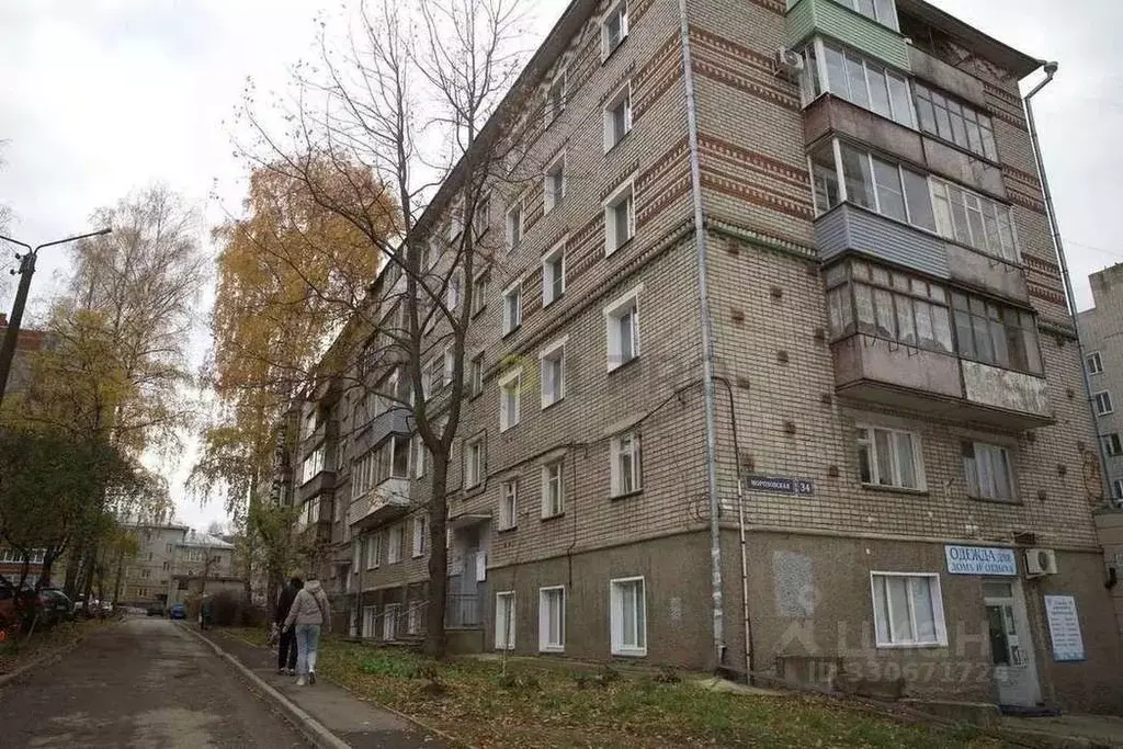 4-к кв. Кировская область, Киров ул. Морозовская, 34 (62.1 м) - Фото 1