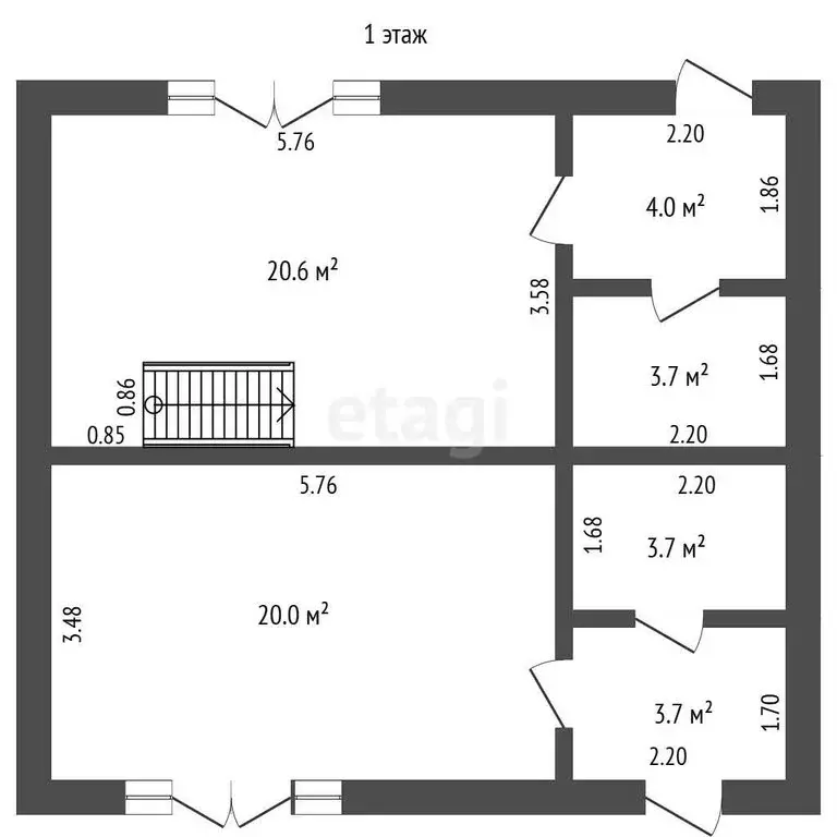 Дом в Севастополь, СТ Милосердие (160.9 м) - Фото 2