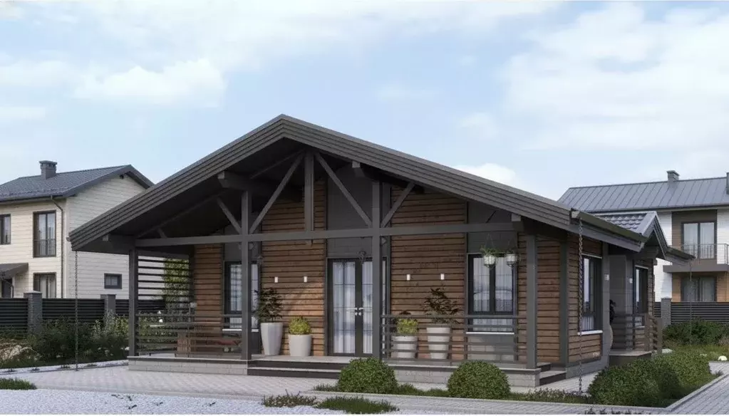 Дом в Ленинградская область, Выборгский район, Красносельское с/пос, ... - Фото 1