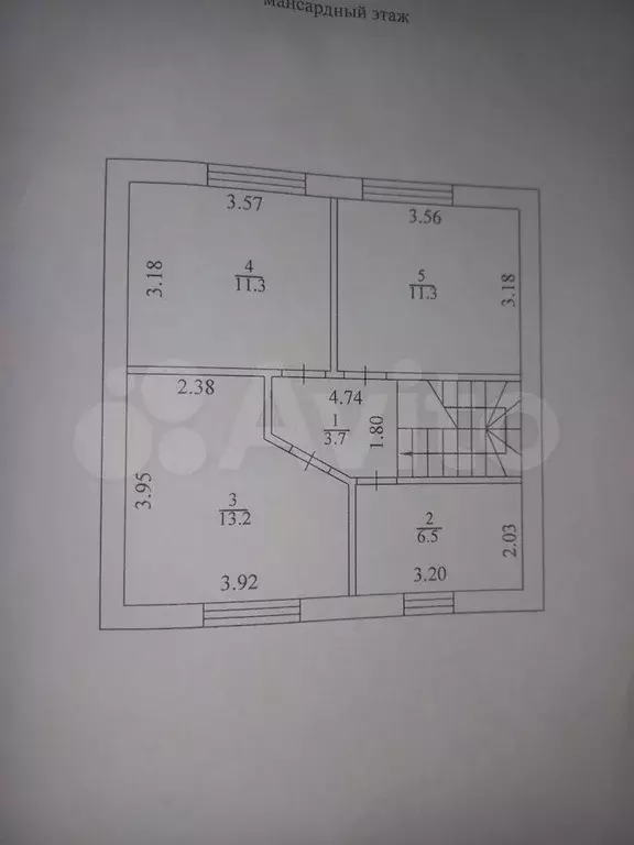 Дом 104 м на участке 5 сот. - Фото 1