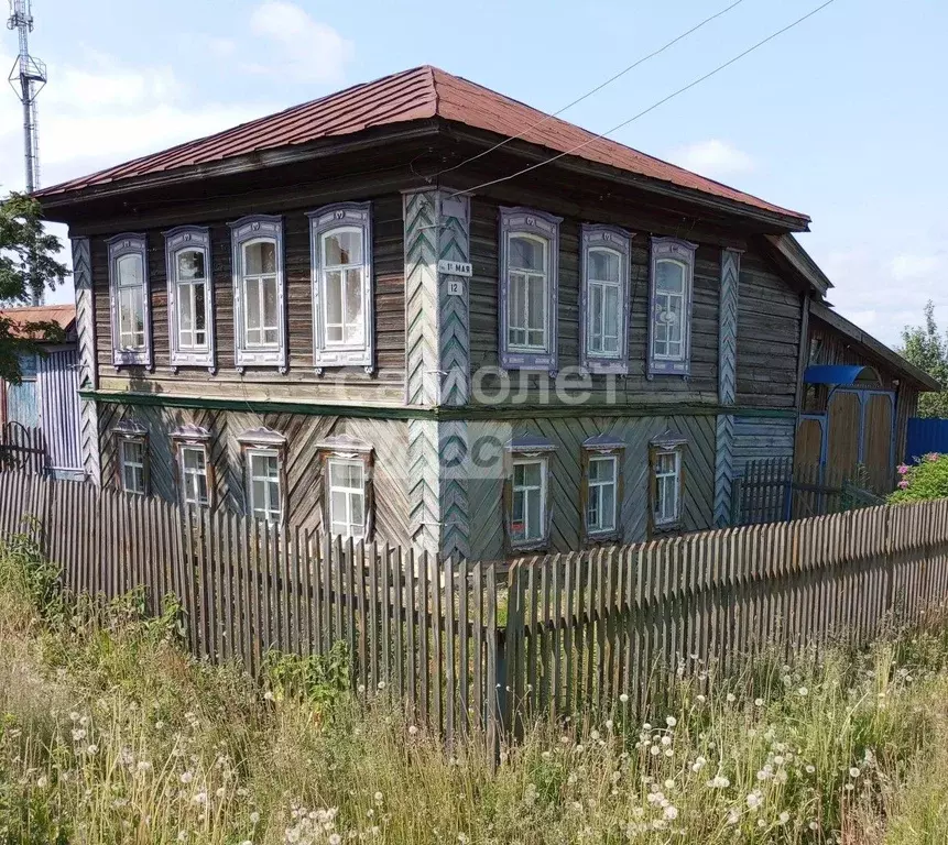 Дом в Свердловская область, Верхняя Синячиха пгт ул. 1 Мая, 12 (72 м) - Фото 1