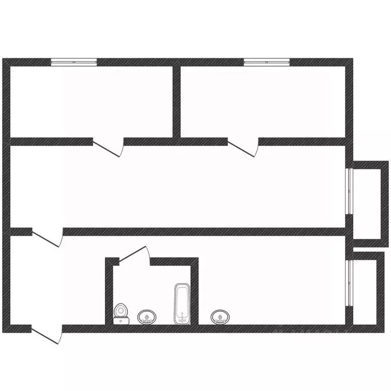 3-к кв. Алтайский край, Бийск Социалистическая ул., 48 (50.5 м) - Фото 2