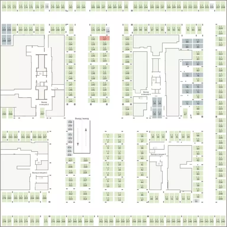 Гараж в Москва Квартал Герцена жилой комплекс, к2 (13 м) - Фото 1