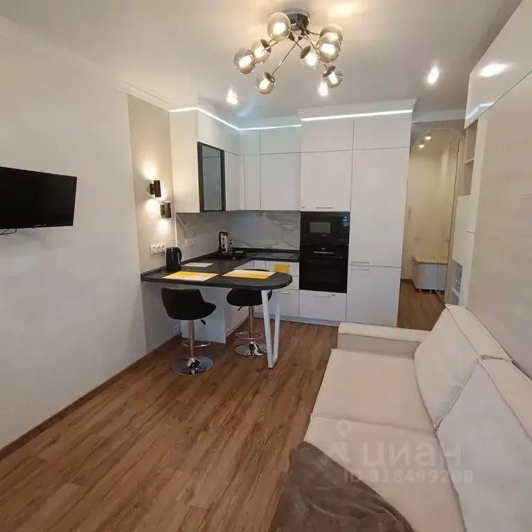 Студия Краснодарский край, Анапа Владимирская ул., 142 (25.0 м) - Фото 2