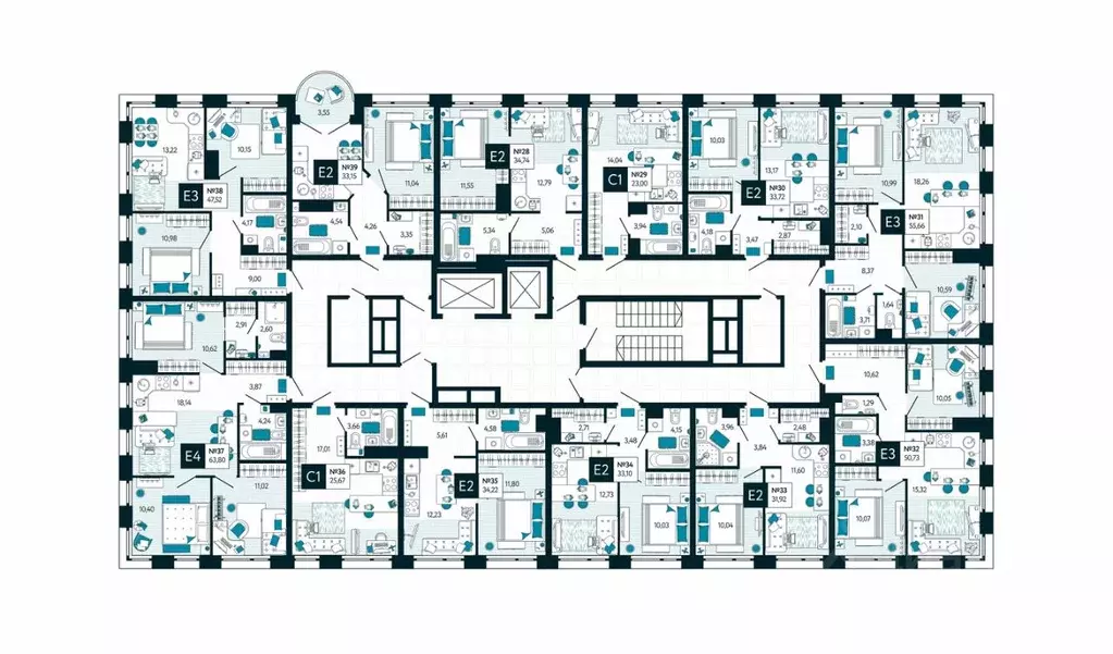 1-к кв. Тульская область, Тула ул. Чмутова, 158Д (33.72 м) - Фото 2