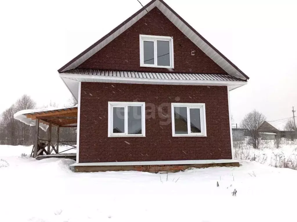 Дом в Вологодская область, Великоустюгский муниципальный округ, д. ... - Фото 1