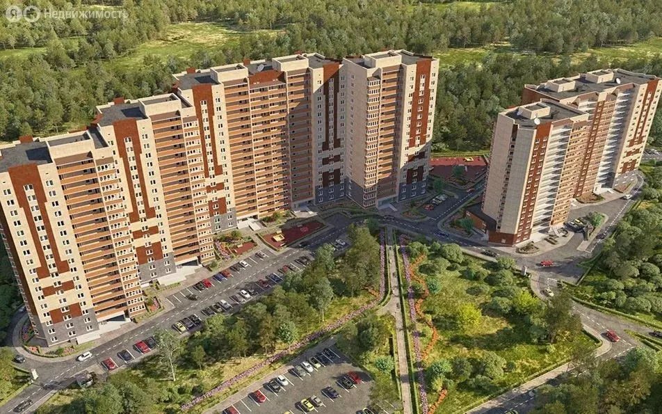 Квартира-студия: посёлок Горки-10, 33к1 (39 м) - Фото 1