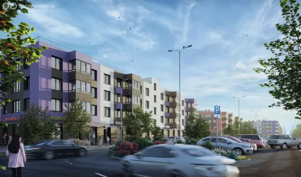 Квартира-студия: посёлок Аннино, улица Якова Золина, 19 (28.6 м) - Фото 1