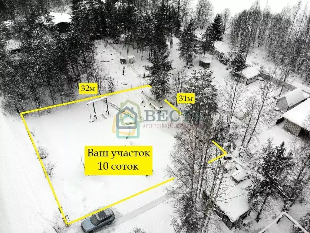 Участок в Ленинградская область, Всеволожский район, Агалатовское ... - Фото 2