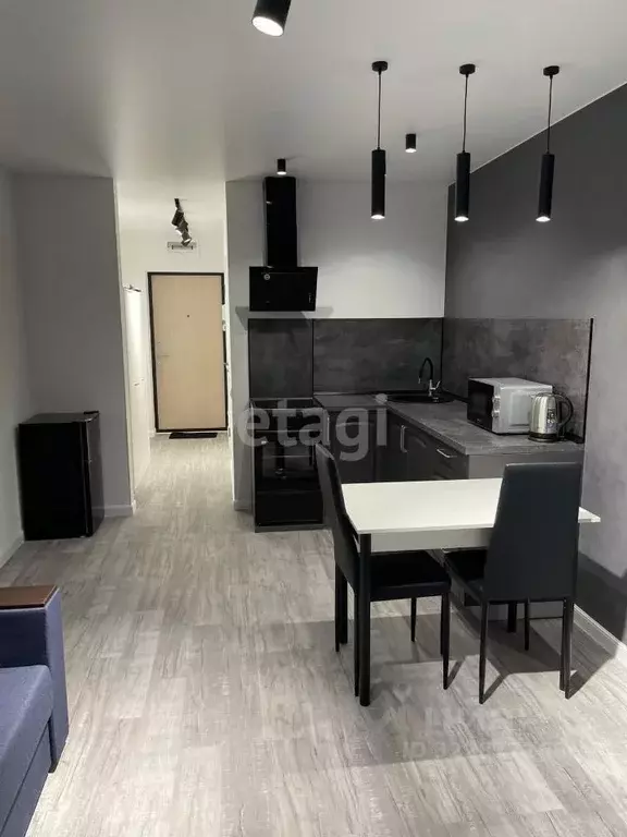 Студия Тюменская область, Тюмень ДОК мкр, ул. Воронинская, 43 (26.0 м) - Фото 1