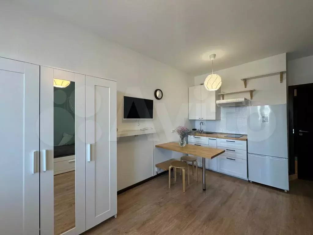 Квартира-студия, 24,4 м, 18/25 эт. - Фото 1