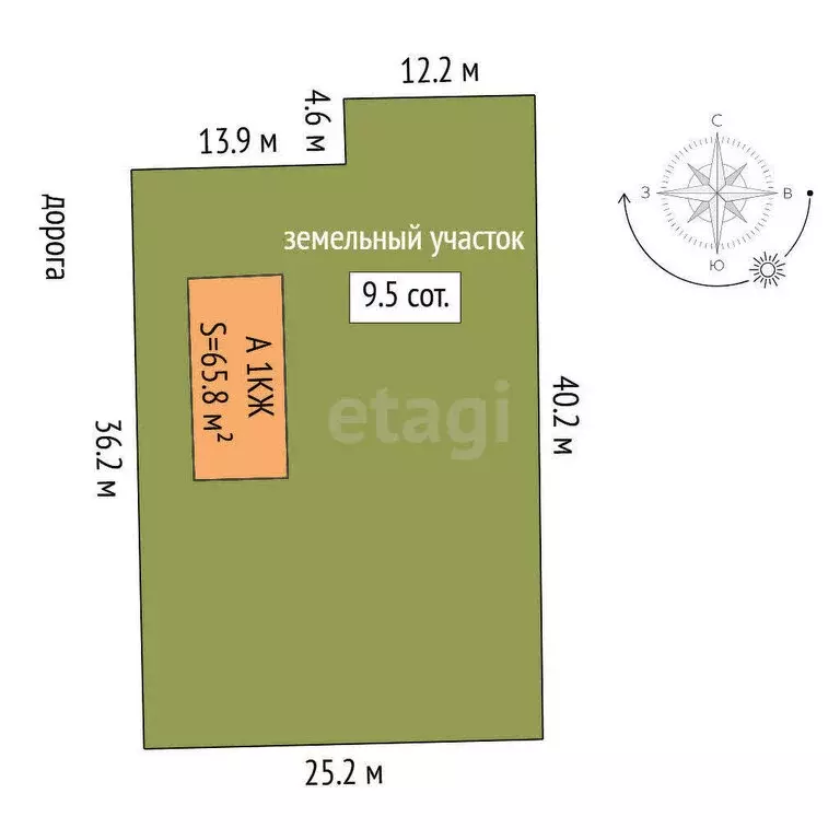 Дом в Тюменская область, Нижнетавдинский муниципальный округ, ... - Фото 1