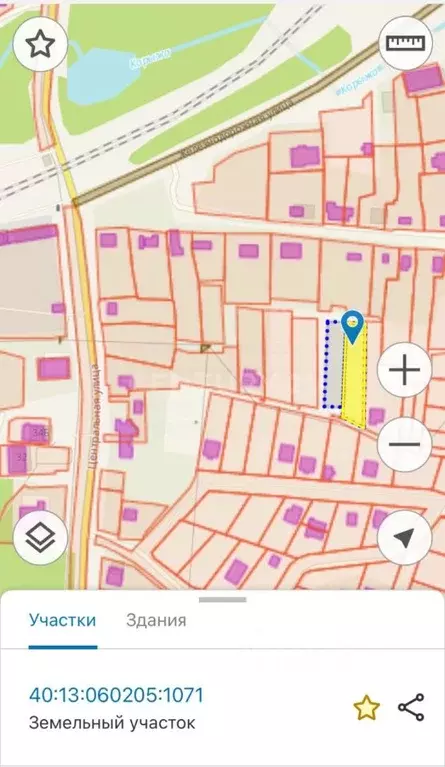 Участок в Калужская область, Малоярославецкий муниципальный округ, ... - Фото 2