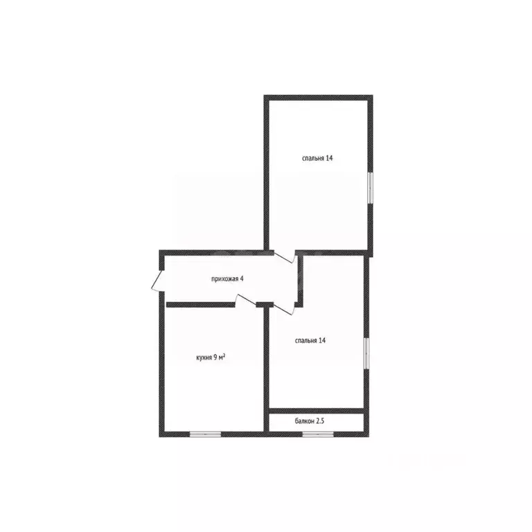 2-к кв. Адыгея, Майкоп ул. 12 Марта, 134К2 (53.0 м) - Фото 2