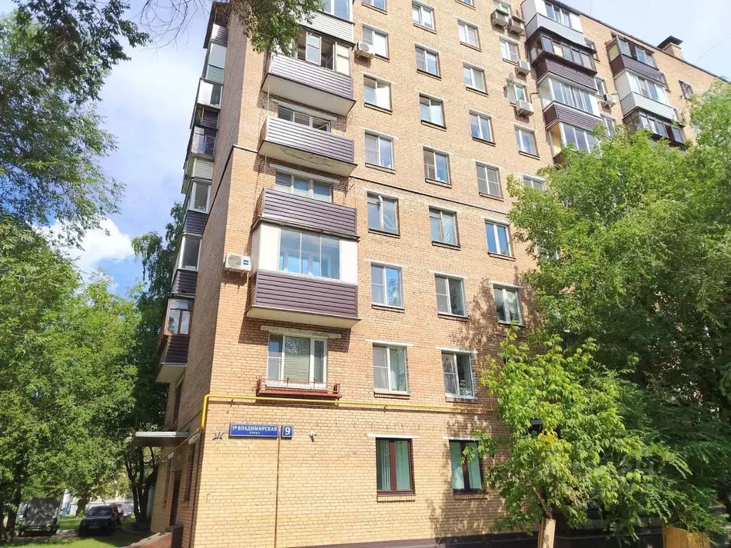 2-к кв. Москва 1-я Владимирская ул., 9 (38.5 м) - Фото 1