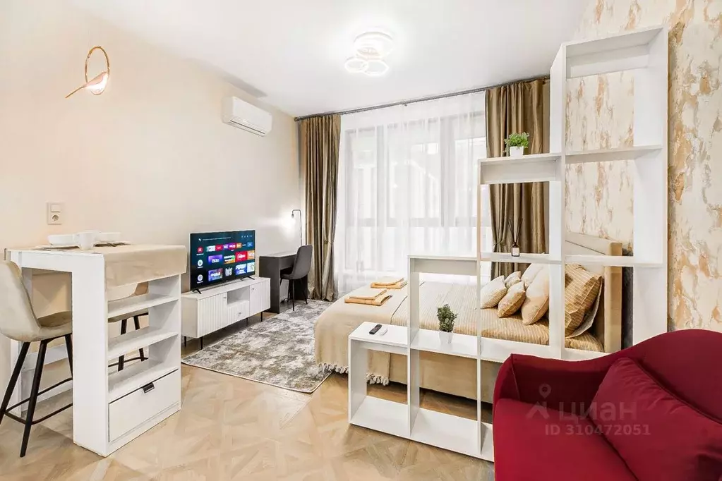 Студия Москва Сколковское ш., 40к3 (35.0 м) - Фото 1