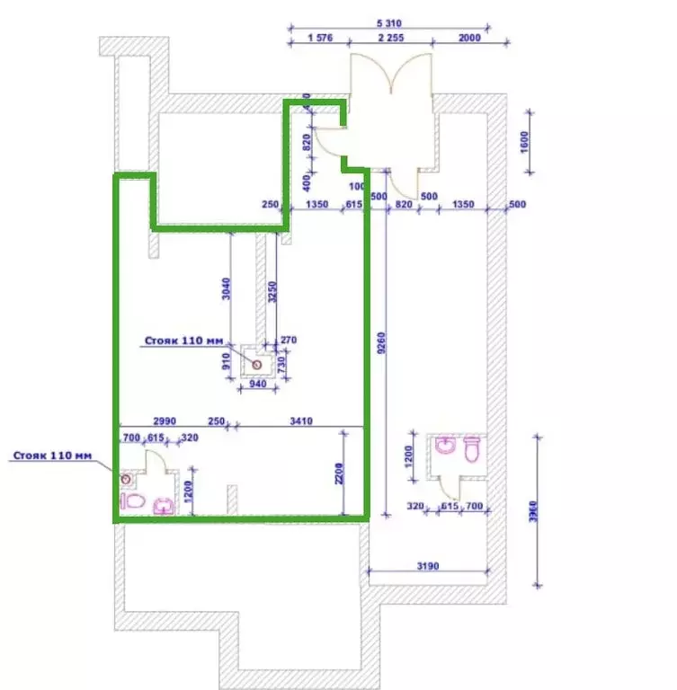 Помещение свободного назначения (60 м) - Фото 2