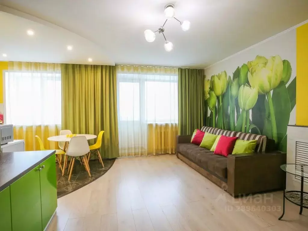 Студия Пермский край, Пермь Монастырская ул., 53А (35.0 м) - Фото 1