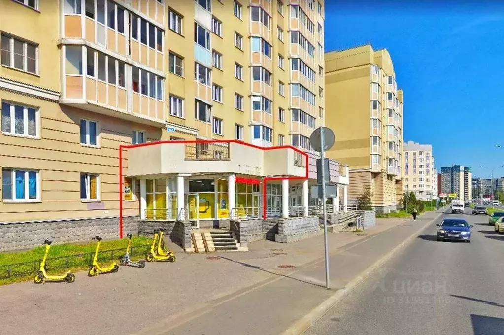 Помещение свободного назначения в Санкт-Петербург ул. Маршала ... - Фото 0