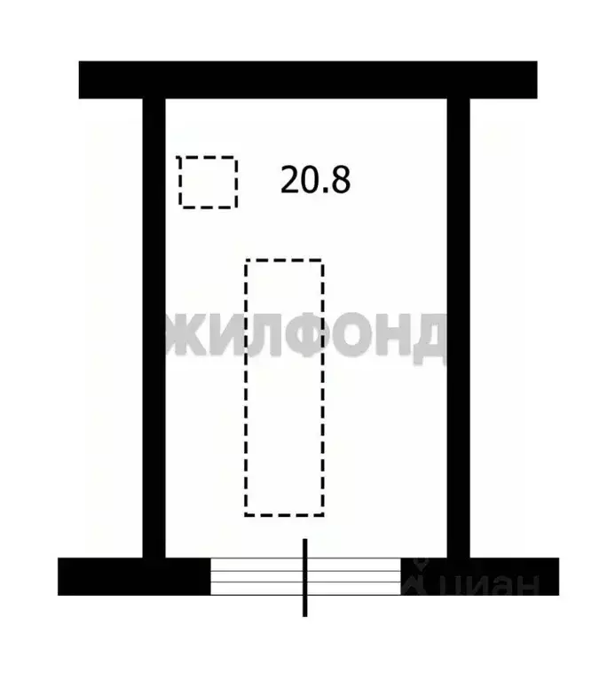 Гараж в Новосибирская область, Новосибирск Фабричная ул., 18/1 (21 м) - Фото 2