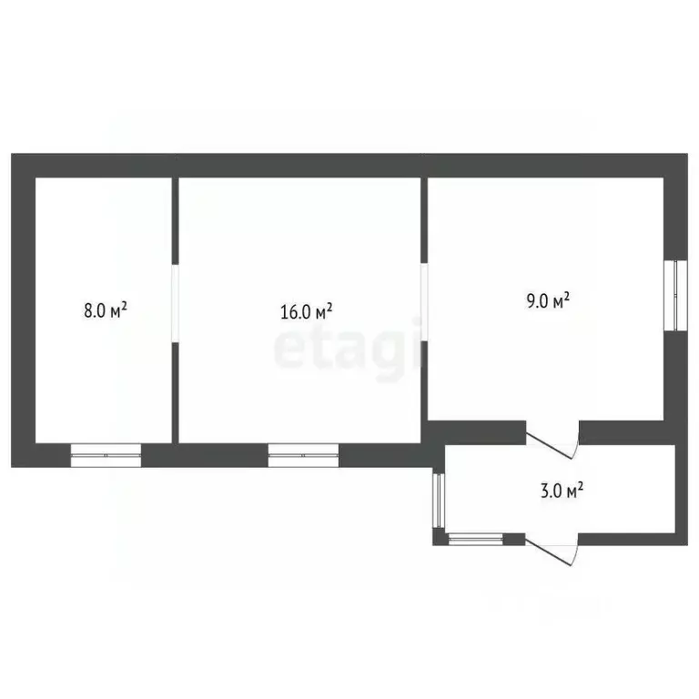 Дом в Башкортостан, Стерлитамак ул. Кутузова (38 м) - Фото 1