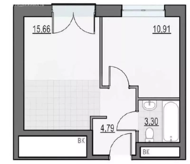 1-комнатная квартира: Москва, улица Академика Королёва, 21 (35.2 м) - Фото 1