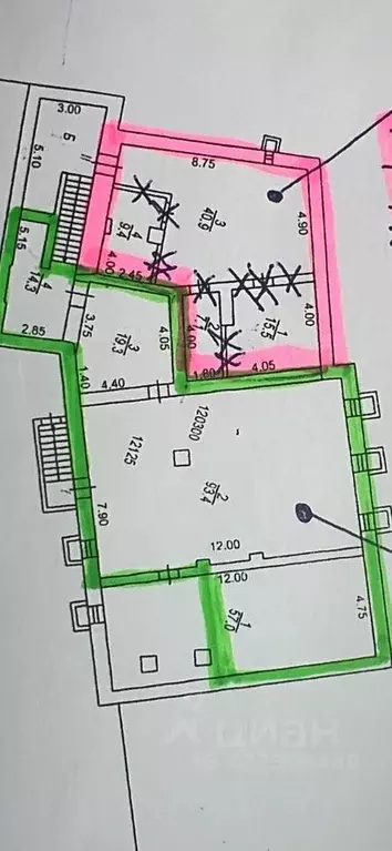 Офис в Москва Зеленый просп., 2 (147 м) - Фото 2