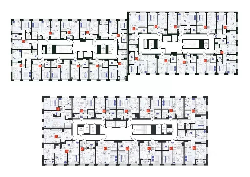 2-к кв. Тульская область, Тула Мясново мкр, Желания жилой комплекс ... - Фото 2