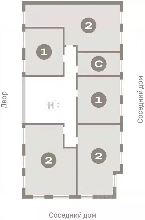1-к кв. Новосибирская область, Новосибирский район, Краснообск рп, 3-й ... - Фото 1