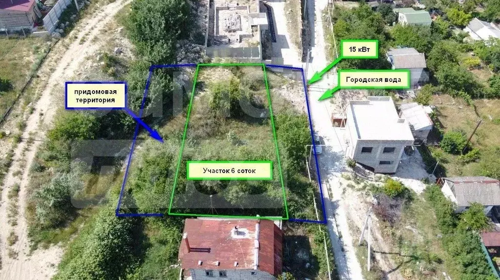 Участок в Севастополь Эра-1 садоводческое товарищество, 80 (6.0 сот.) - Фото 1