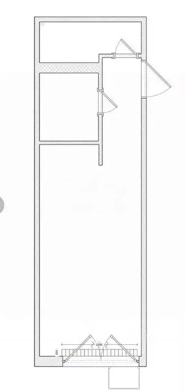 Студия Москва Новоостаповская ул., 20 (28.7 м) - Фото 2