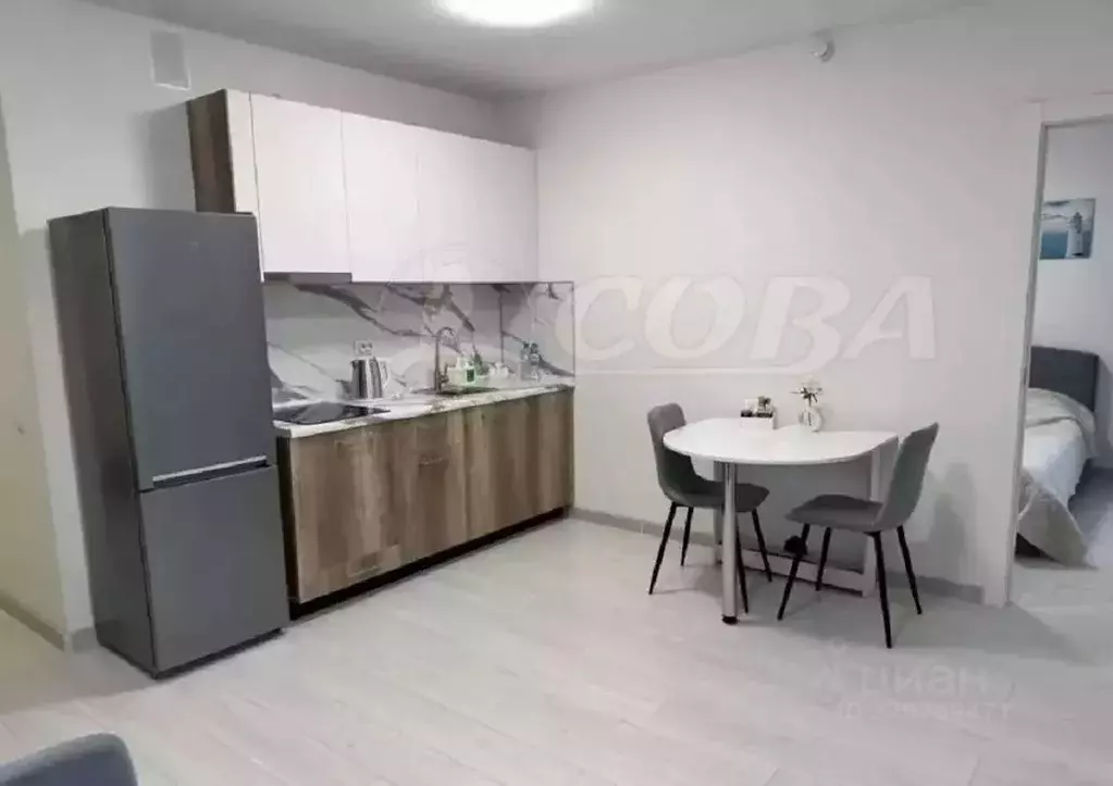 1-к кв. Тюменская область, Тюмень ул. Новоселов, 103к1 (38.0 м) - Фото 0