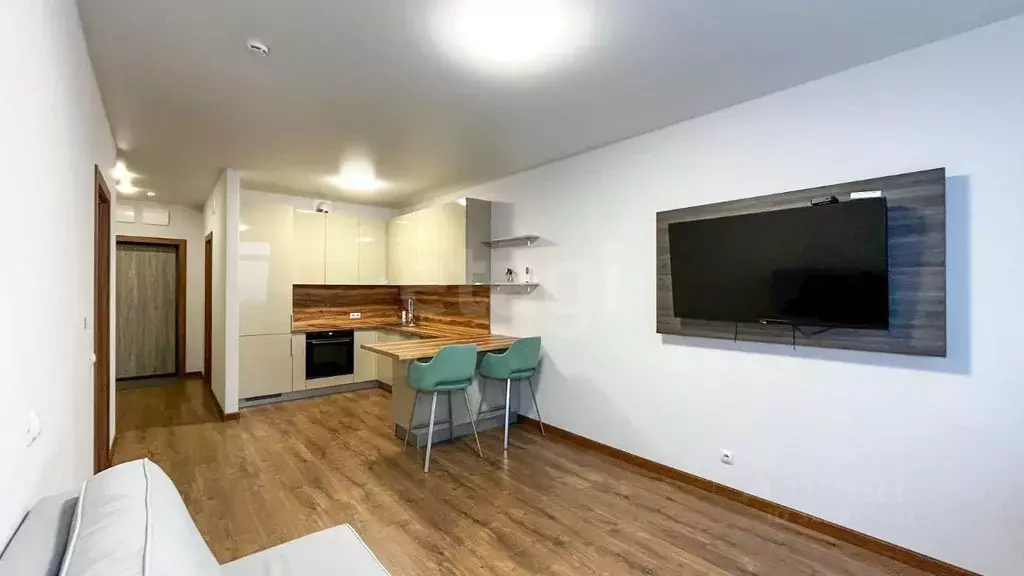 1-к кв. Тюменская область, Тюмень ул. Ю.-Р.Г. Эрвье, 38 (48.9 м) - Фото 1