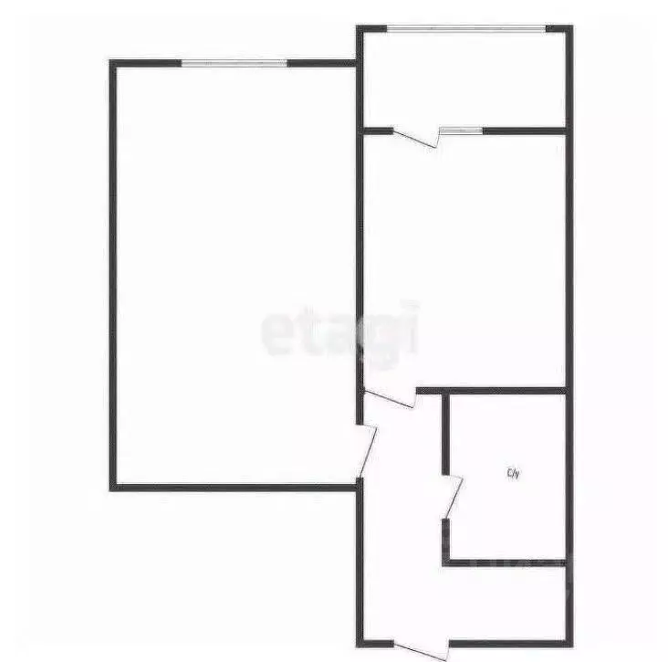 1-к кв. Курская область, Курск ул. Энгельса, 115/6 (36.97 м) - Фото 1