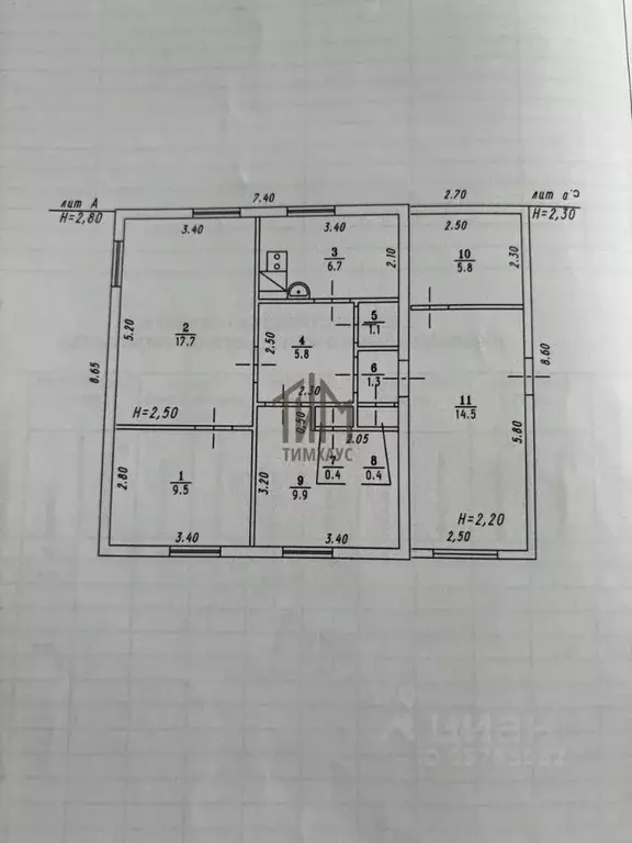Дом в Омская область, Марьяновка рп ул. МОПРА, 15 (53 м) - Фото 2