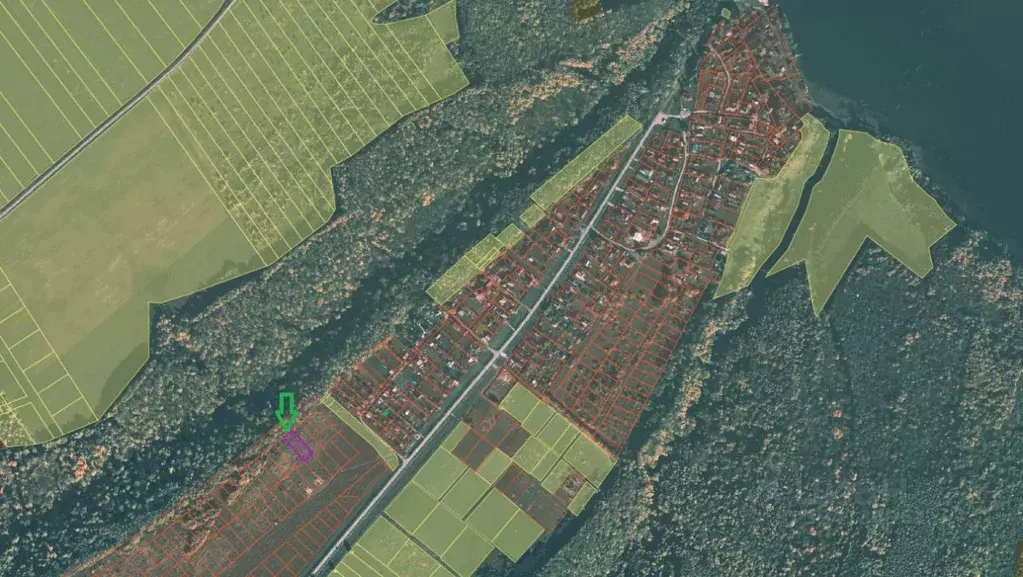 Участок в Чувашия, Моргаушский муниципальный округ, с. Ильинка  (14.4 ... - Фото 1